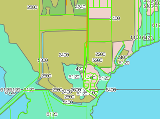 Land Cover 2004 Map Sample