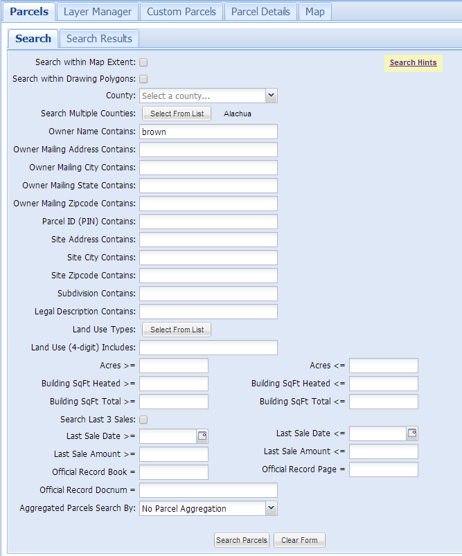 Florida County Property Appraiser Search Parcel Maps And Data