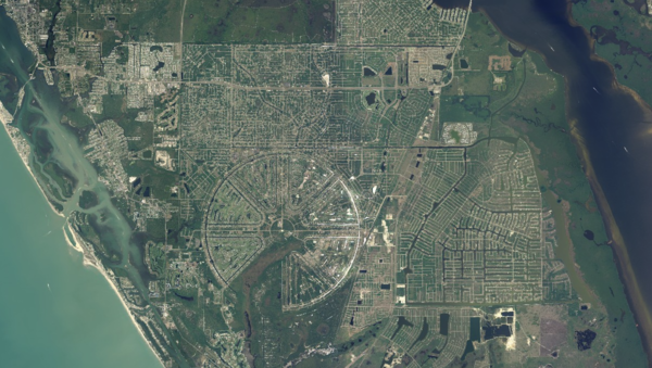 Aerials 2004 True Color Map Sample