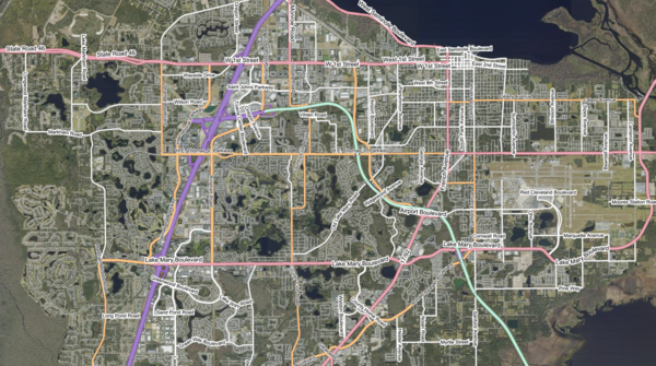 Streets - OpenStreetMap v2 Map Sample