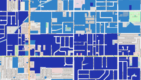 Drinking Water Source by Parcel FDOH Map Sample