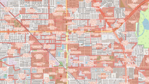 Environmental Resource Permits Map Sample