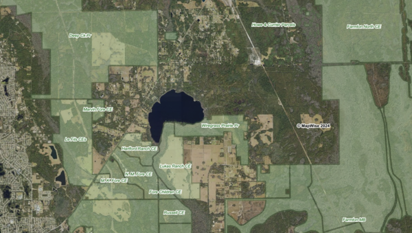 FNAI Managed Areas Map Sample
