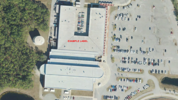 Label Drawings Map Sample