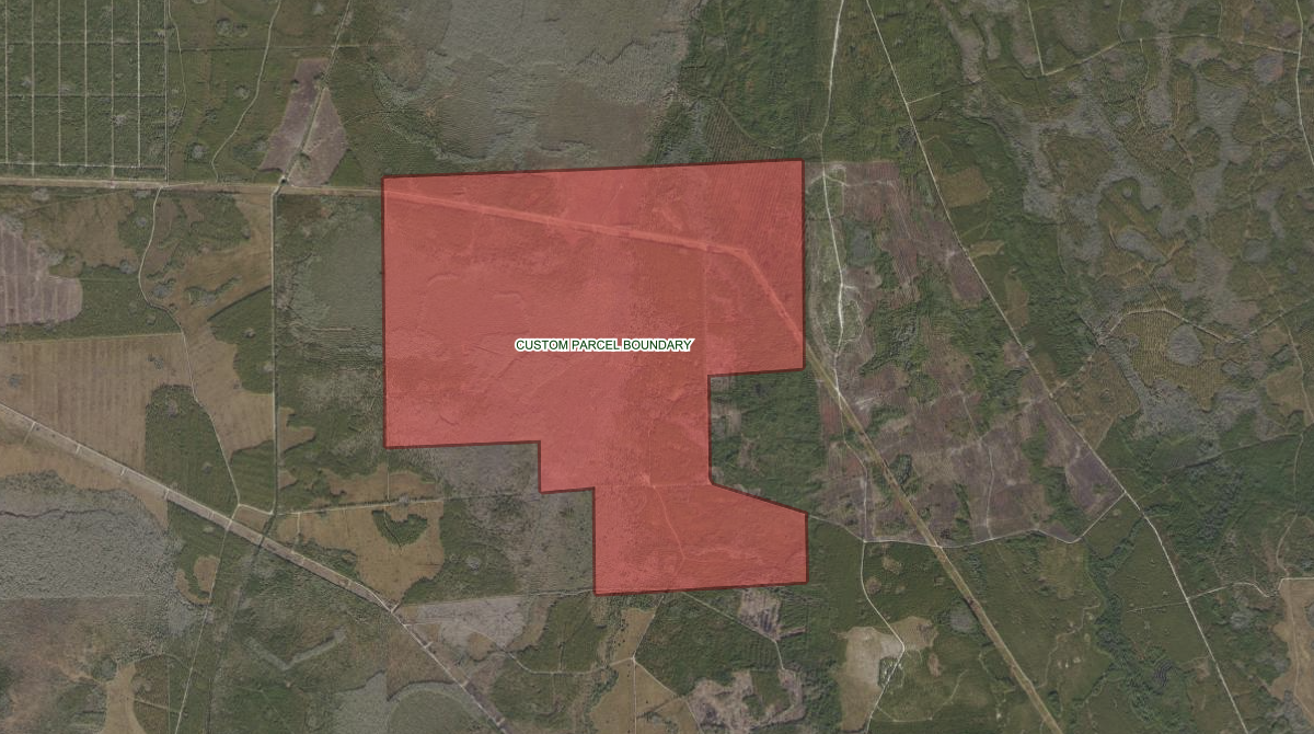 Custom Boundaries Map Sample