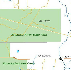 Conservation and Parks - Managed Lands Map Sample