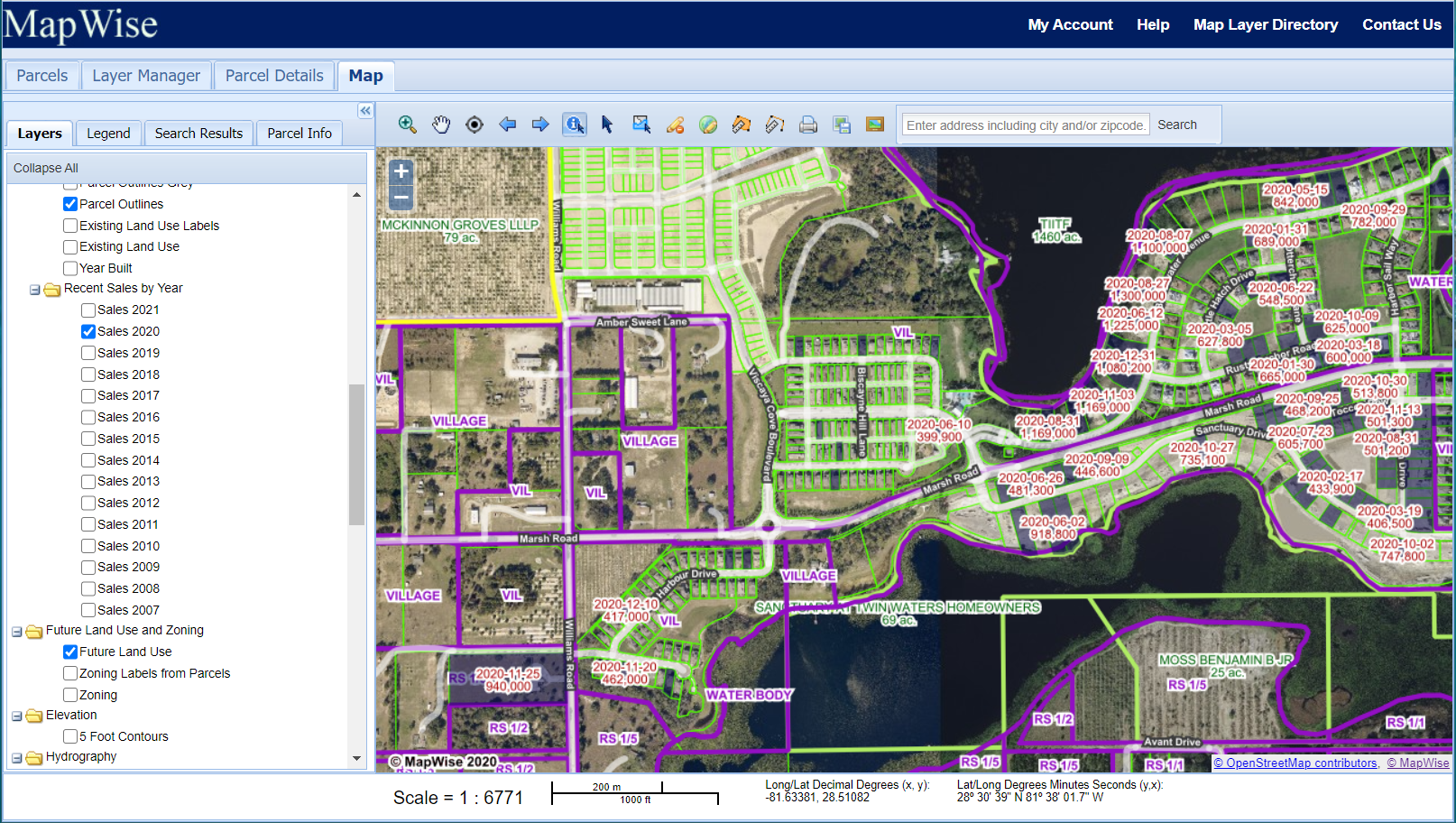 Florida County Property Appraiser Search, Parcel Maps and Data