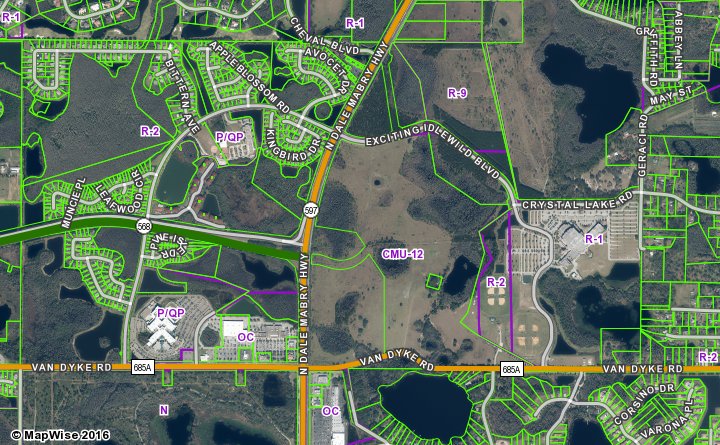 Florida Future Land Use And Zoning Maps