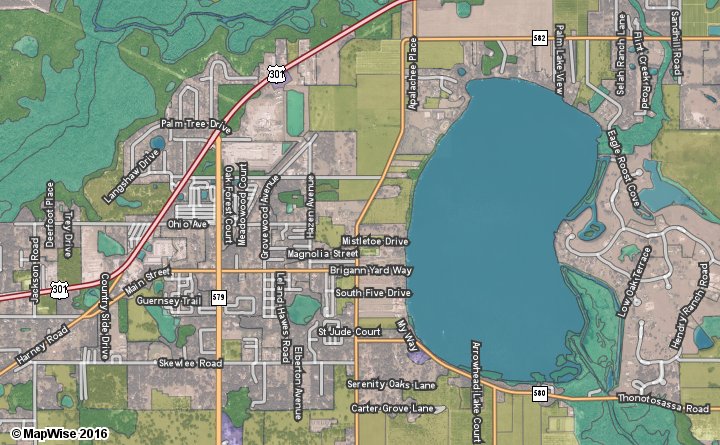 Land Cover Aerial Map Sample