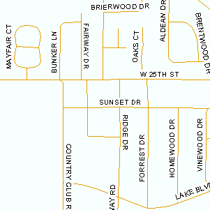 Street Map - Merged Sources Sample